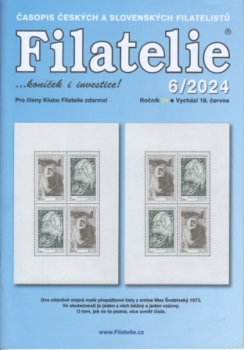 CZ FILATELIE 2024 / 01 - 12 - kompletní ročník